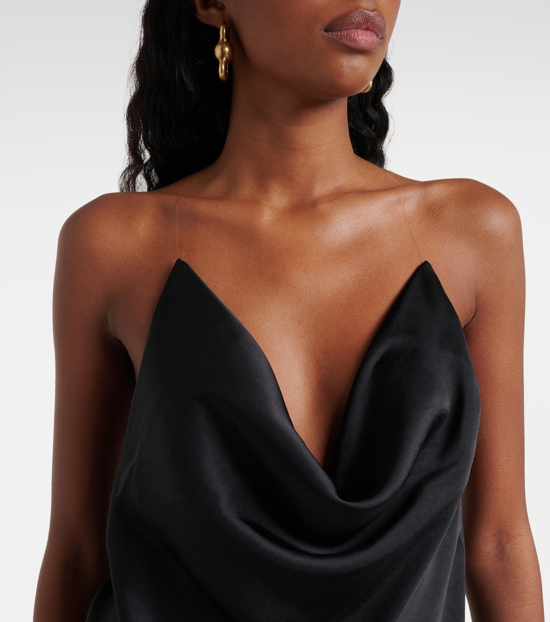 Evergreen Invisible Strap satin camisole | Y/Project