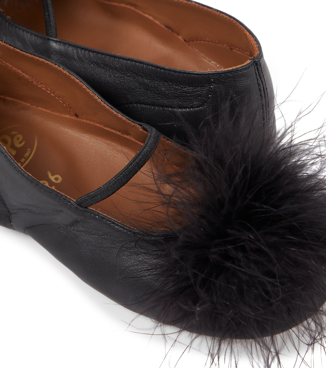 Verzierte Ballerinas aus Leder | PèPè
