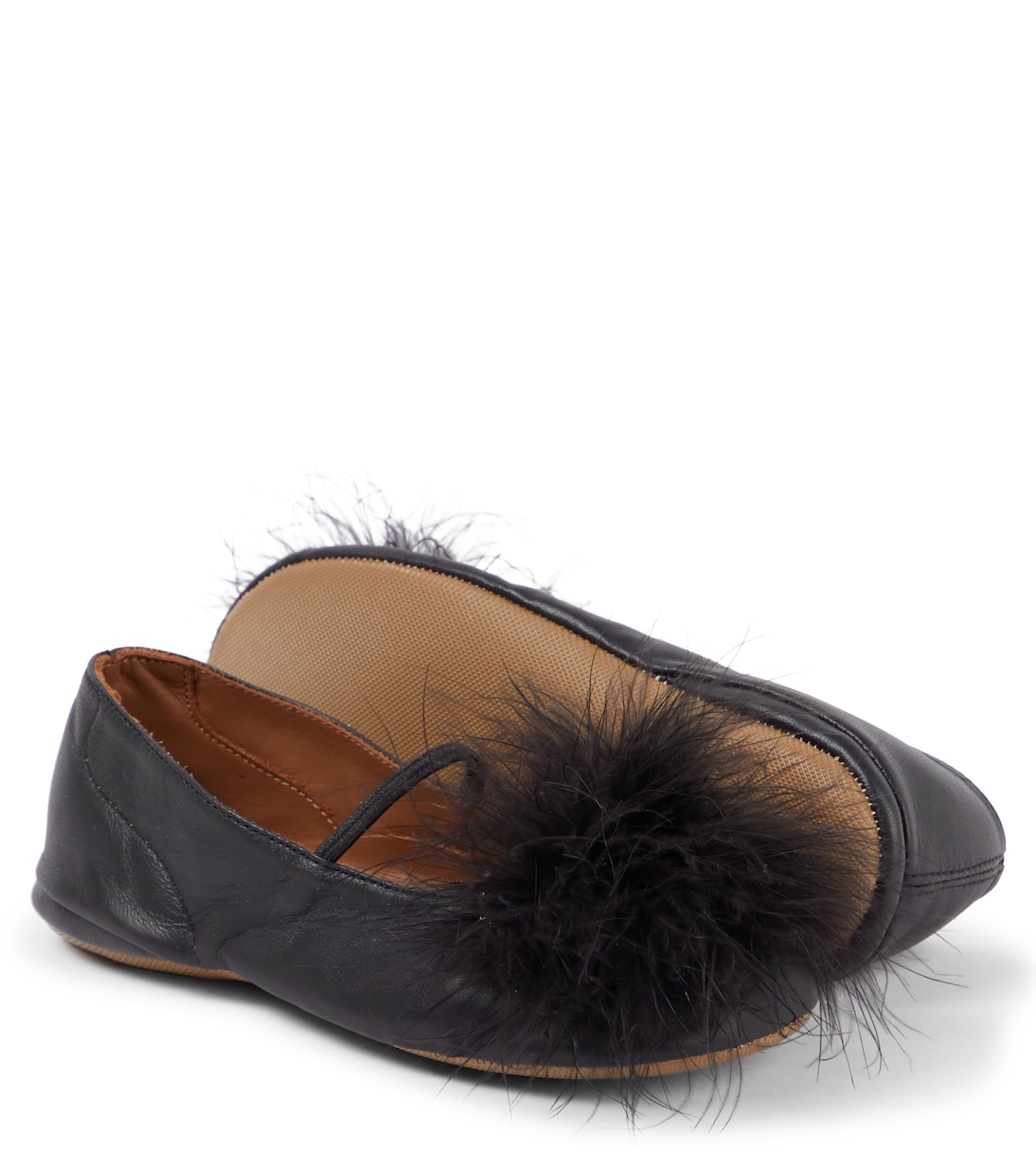 Verzierte Ballerinas aus Leder | PèPè