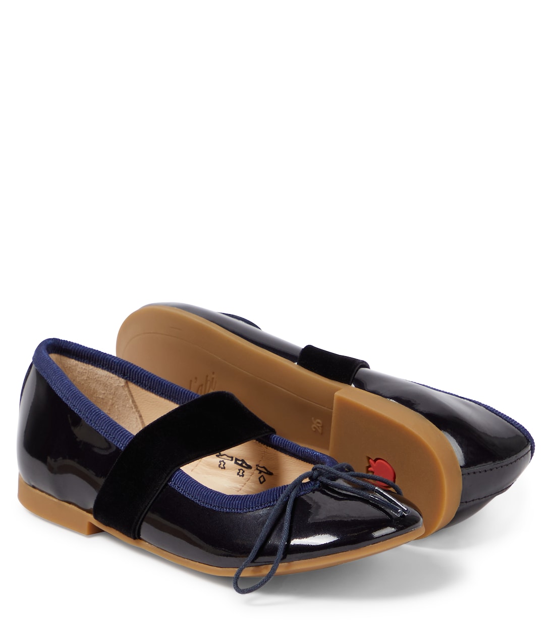 Ballerine in vernice | Pom d'Api