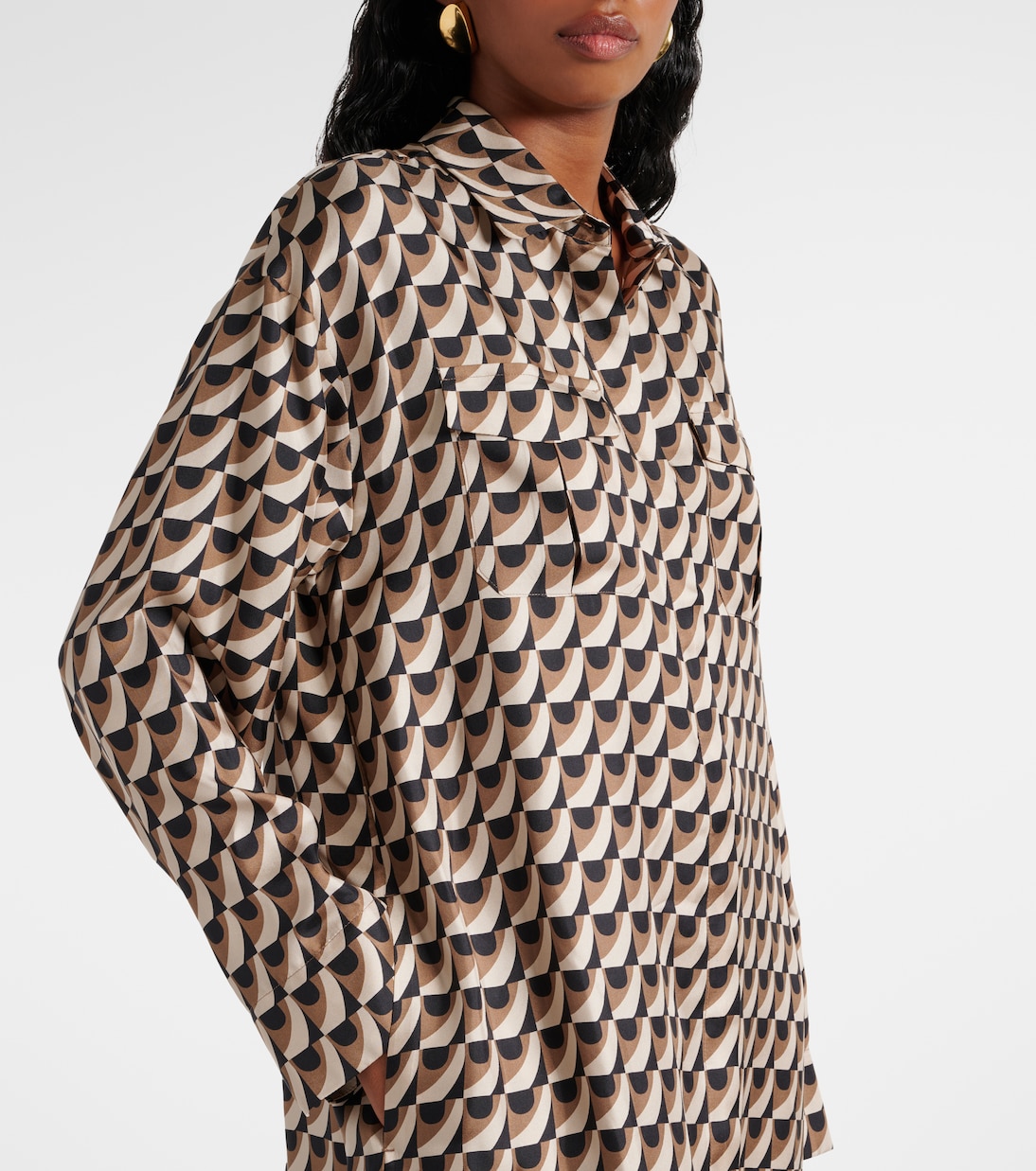 Fleur floral silk maxi dress | 'S Max Mara