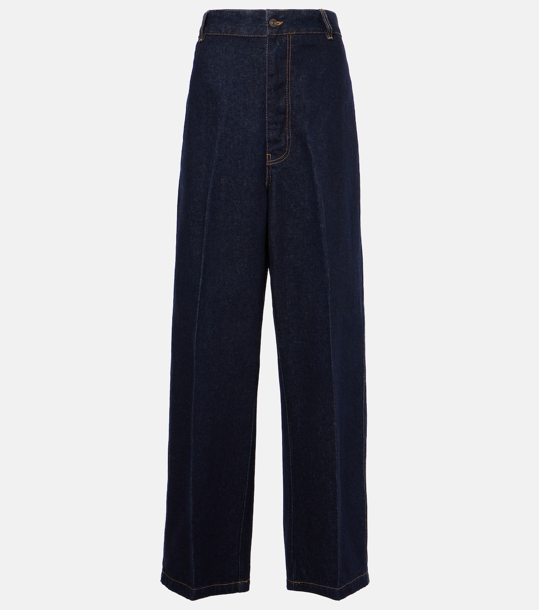 Jeans a gamba larga e vita alta | Victoria Beckham