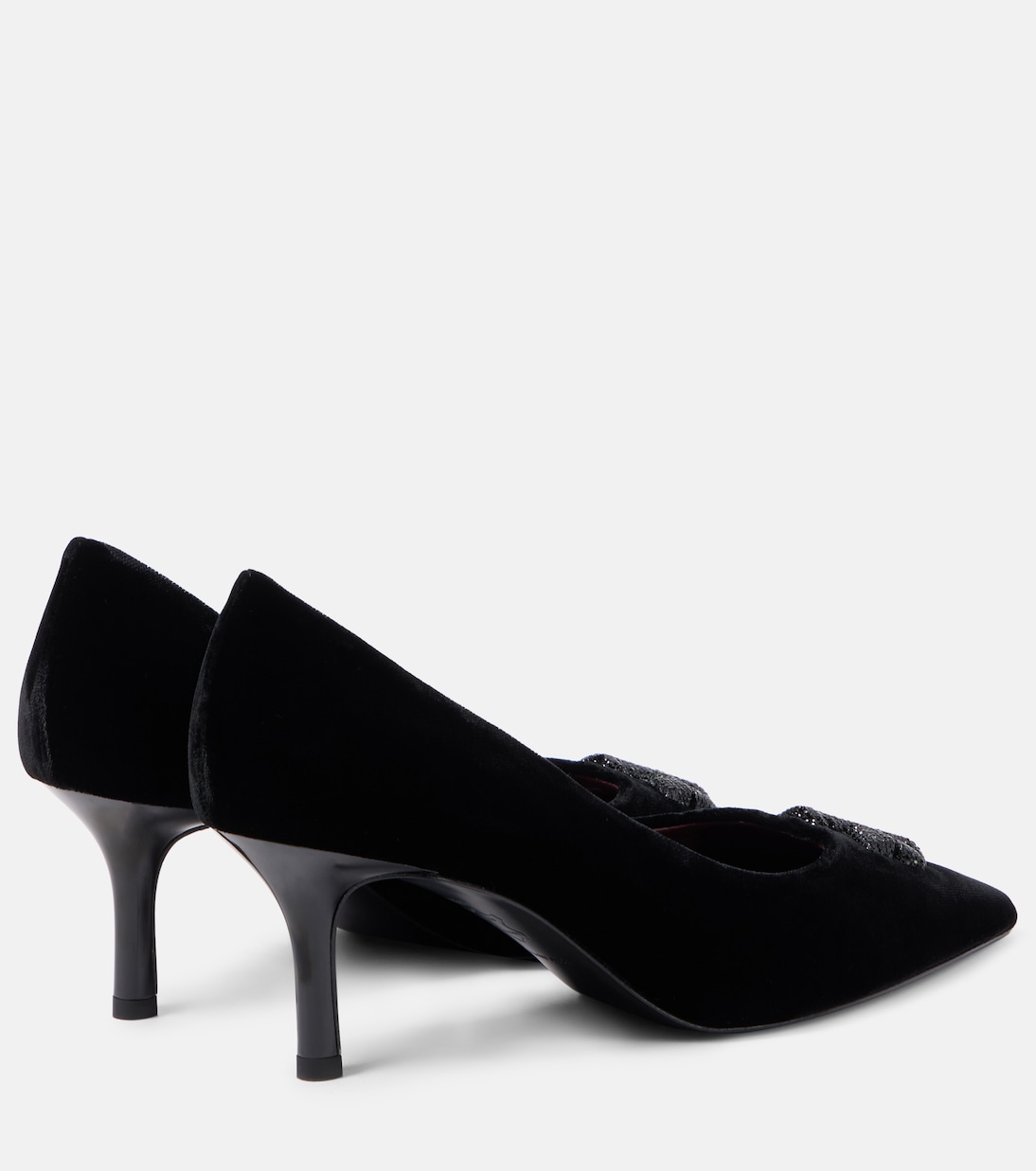 Eleanor Pave 65 velvet pumps | Tory Burch