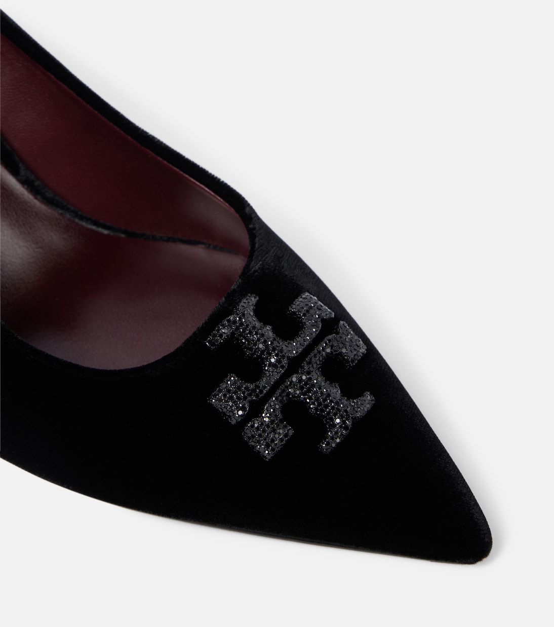Eleanor Pave 65 velvet pumps | Tory Burch