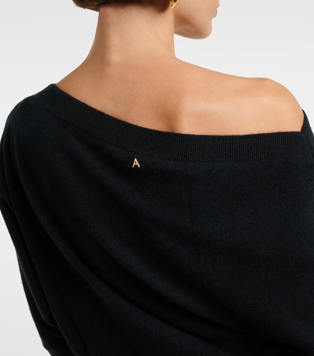 Off-Shoulder-Robe Kasos aus Kaschmir | Altuzarra