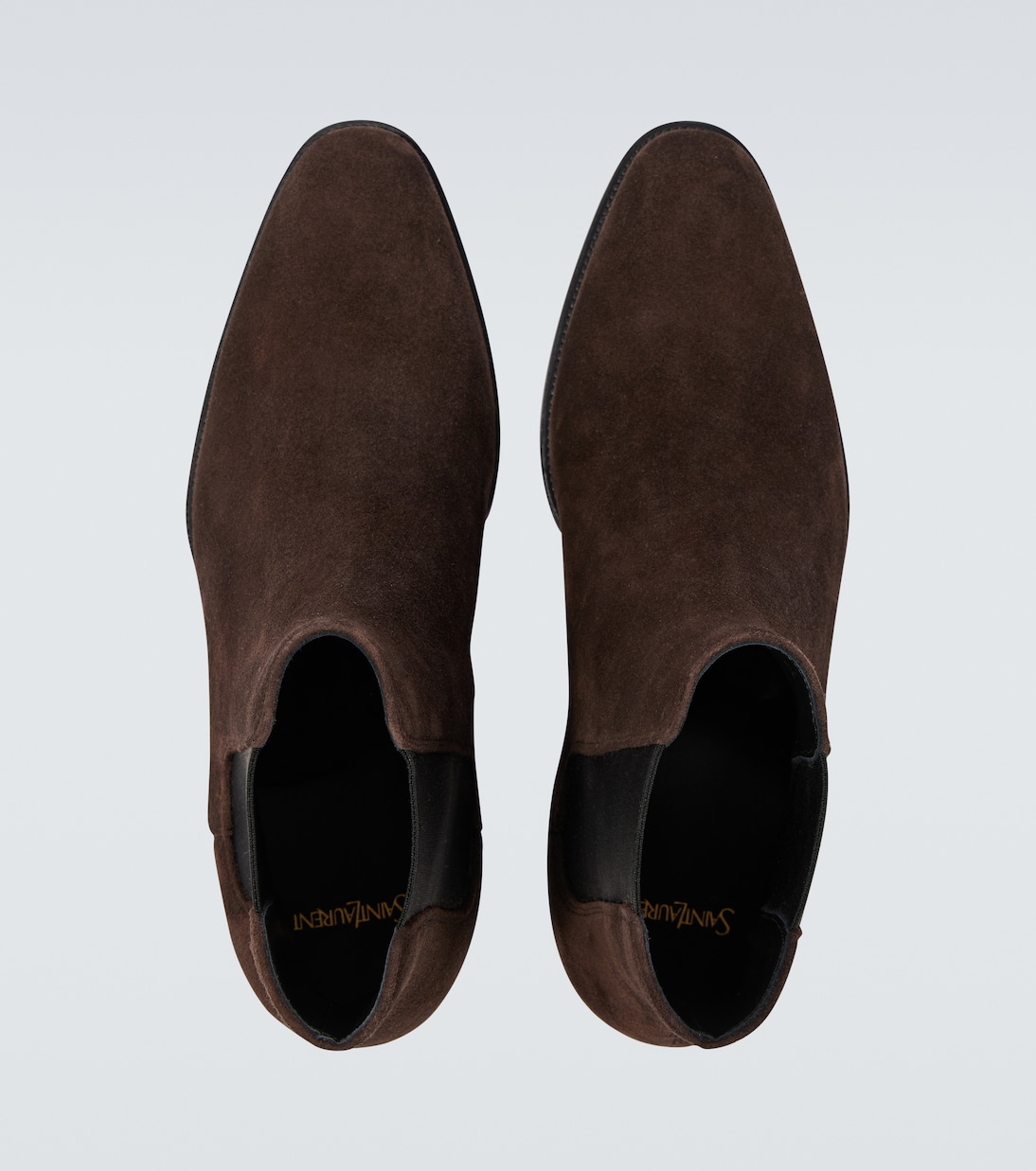 Bottines Chelsea Wyatt en daim | Saint Laurent