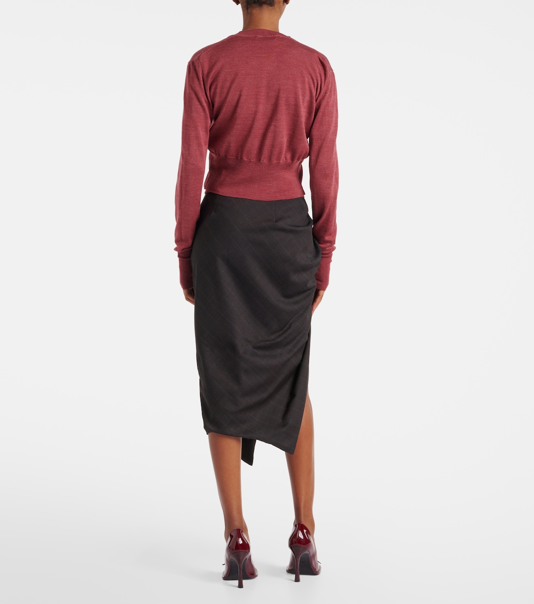 Cropped-Cardigan Bea aus Wolle und Seide | Vivienne Westwood