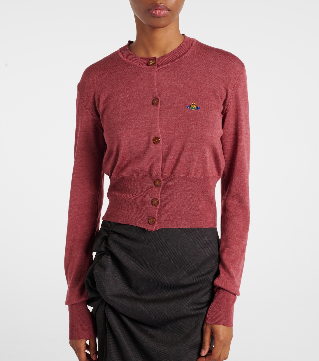 Cropped-Cardigan Bea aus Wolle und Seide | Vivienne Westwood