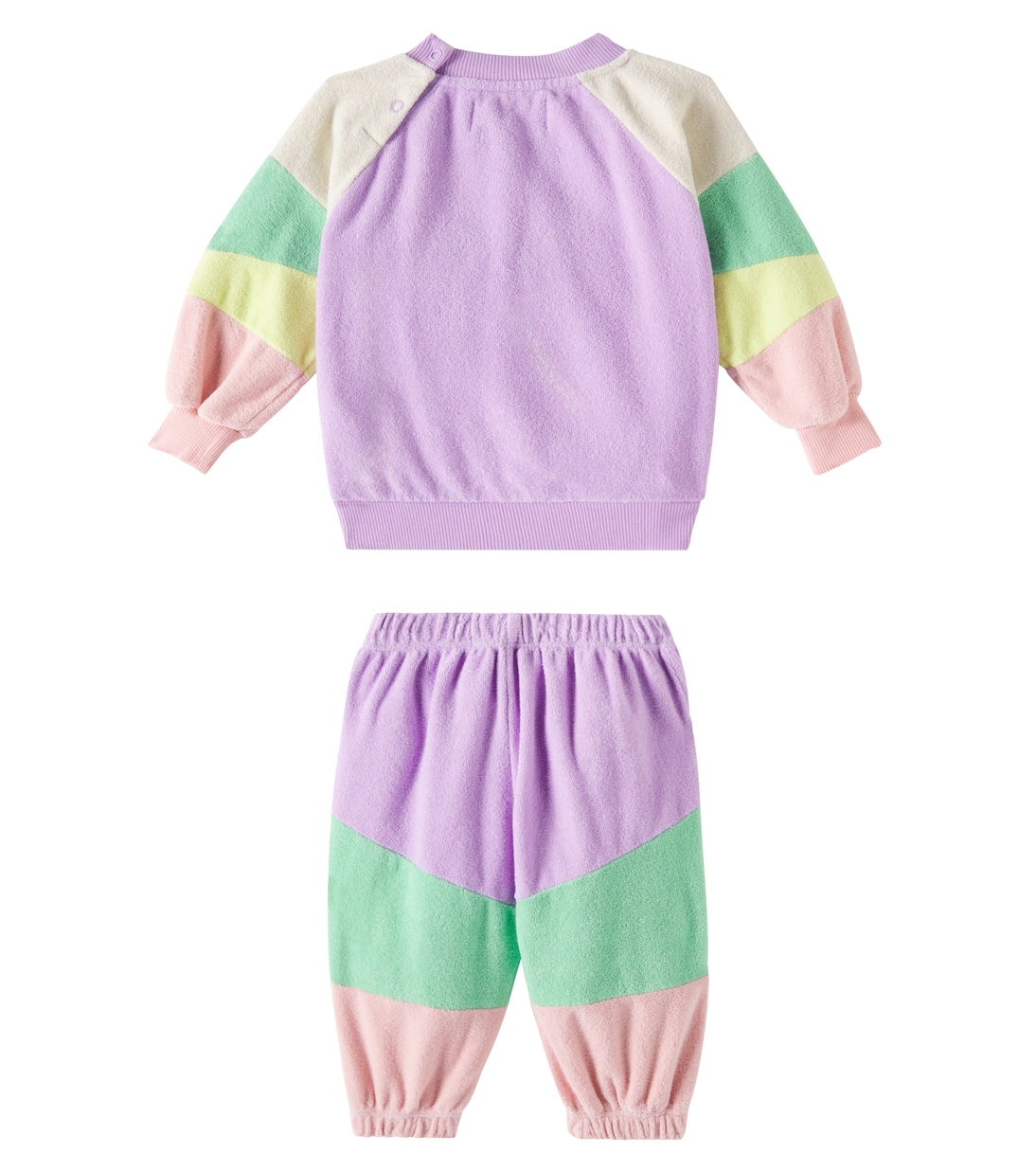 Baby Lila terry sweatshirt and sweatpants set | Bobo Choses