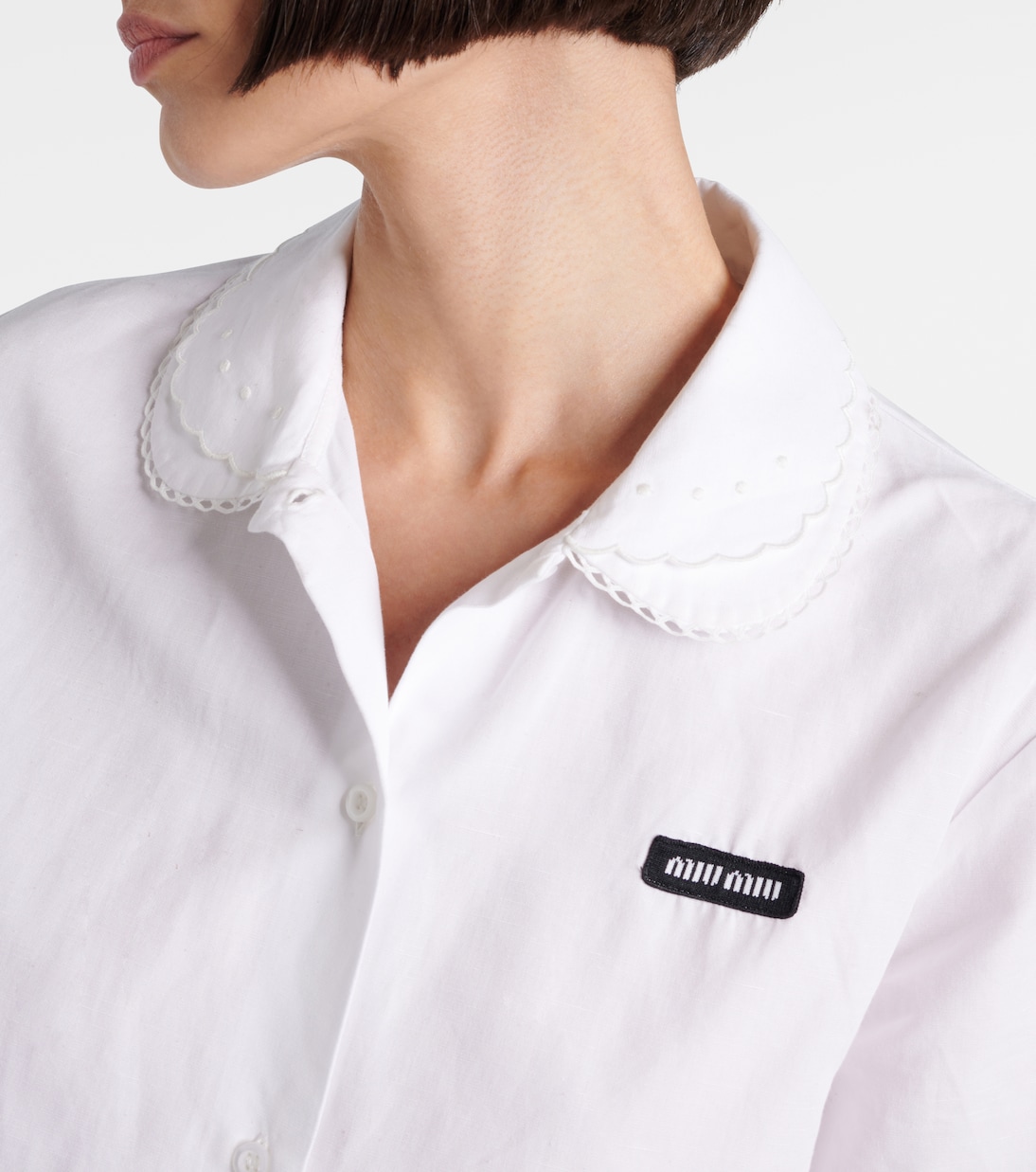 Hemd aus Popeline | Miu Miu