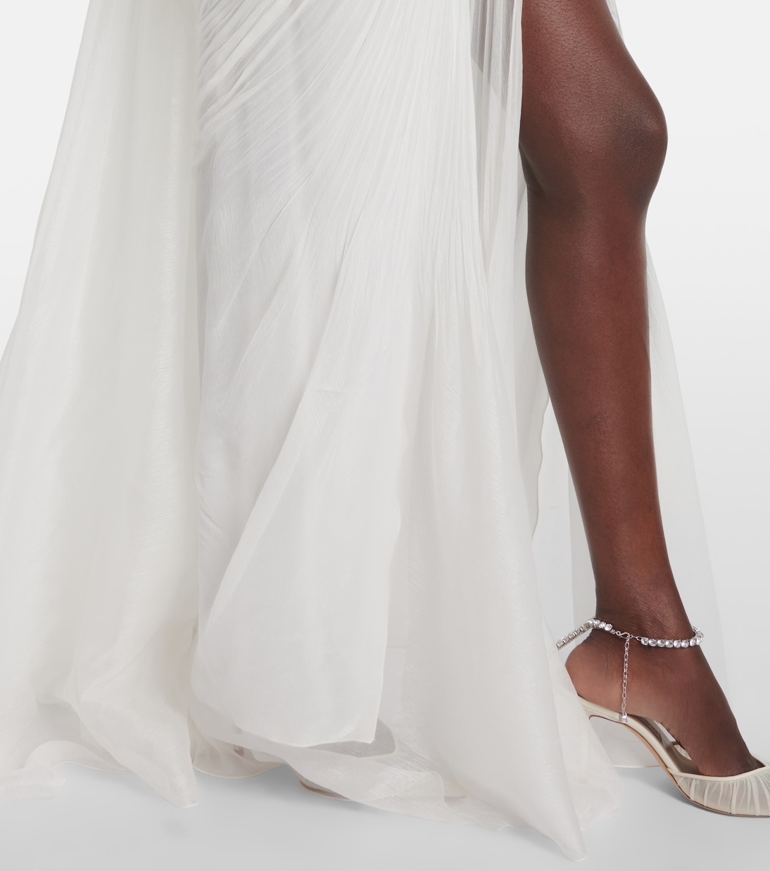 Bridal - Abito lungo Cassiopea in seta | Maria Lucia Hohan