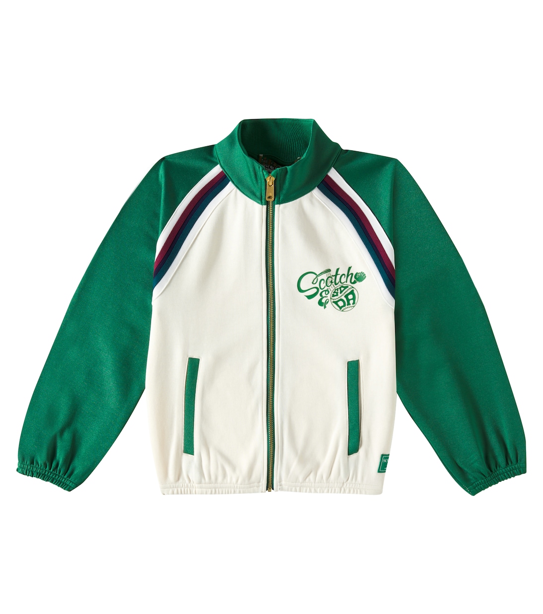Felpa con zip e logo | Scotch & Soda Kids