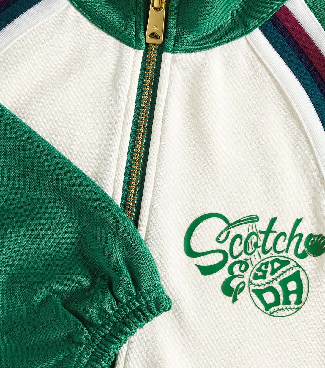 Felpa con zip e logo | Scotch & Soda Kids
