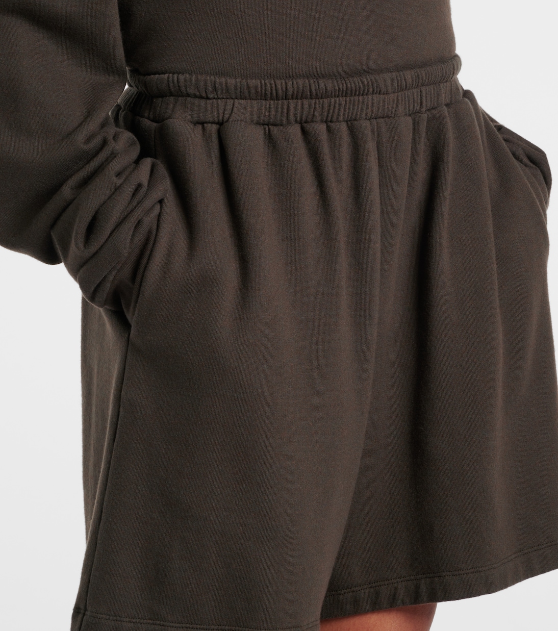 Gana cotton and cashmere terry shorts  | The Row