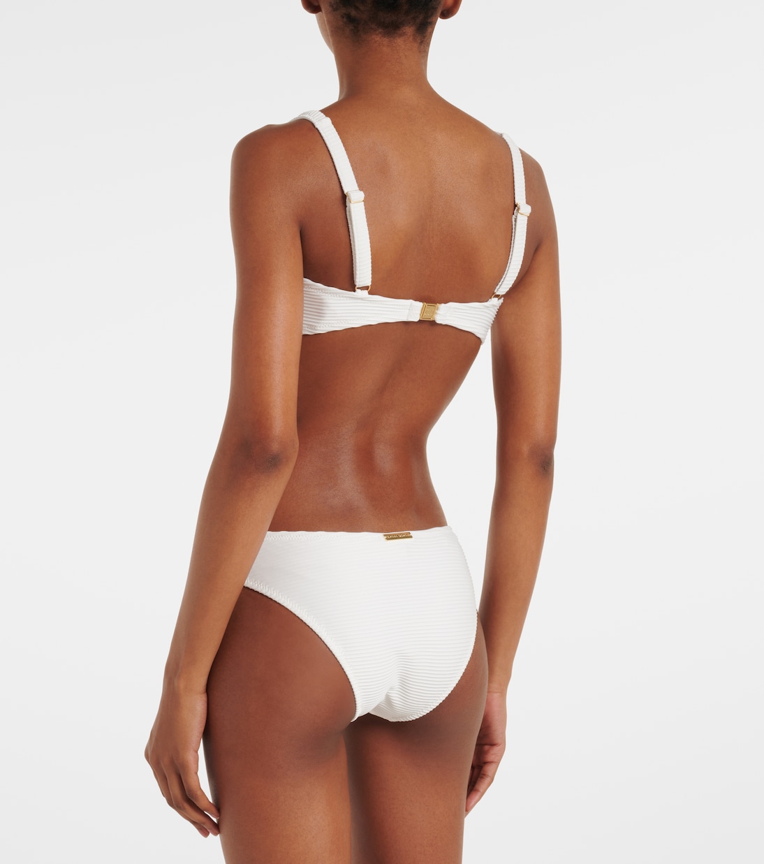 Top bikini in maglia a coste | Heidi Klein