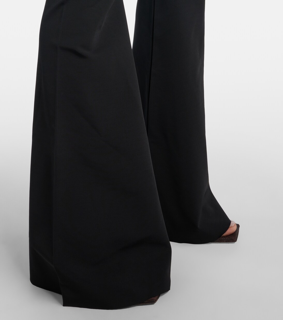 Dirt Bolan jersey flared pants | Rick Owens