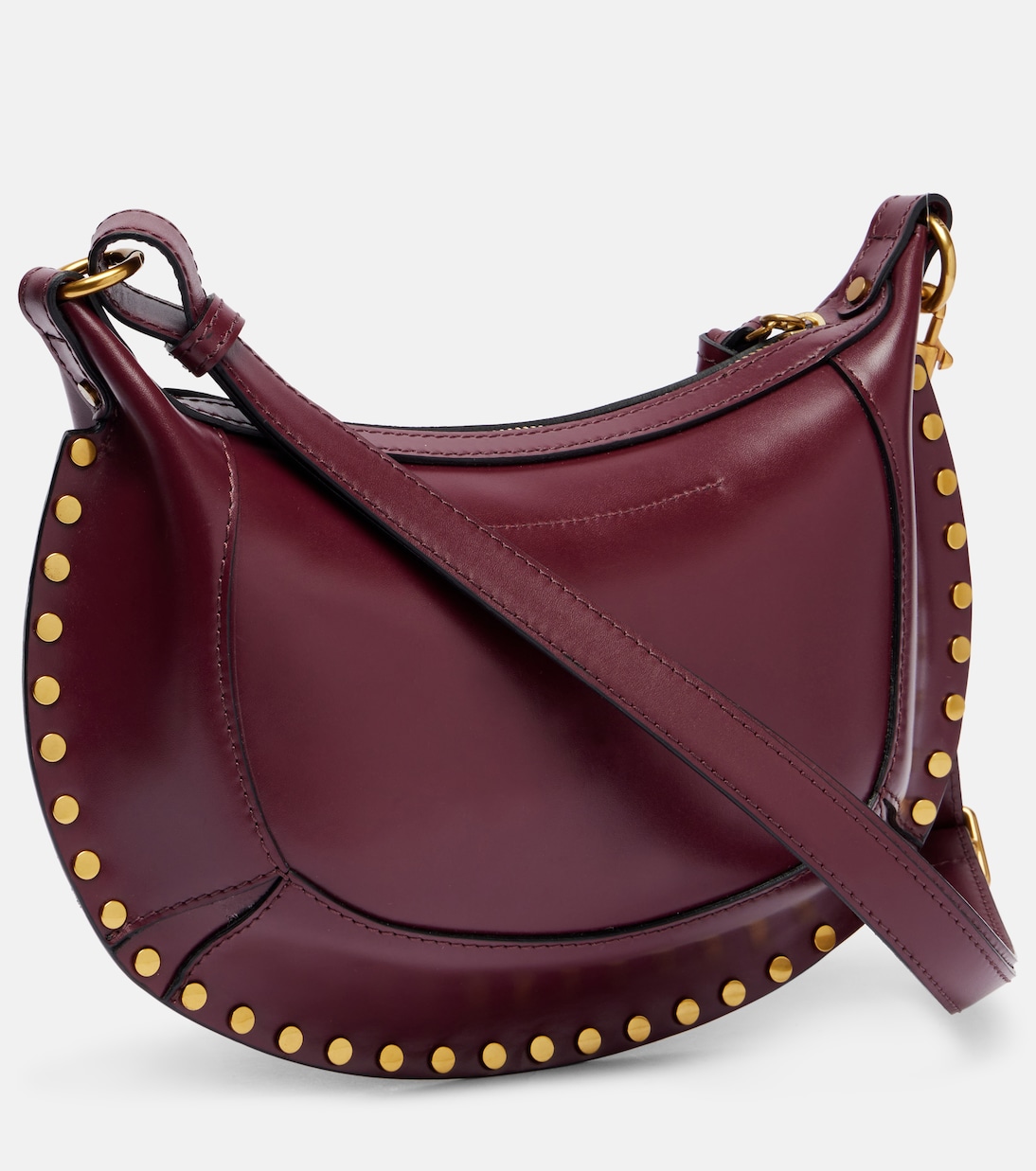 Oskan Moon Small leather shoulder bag | Isabel Marant