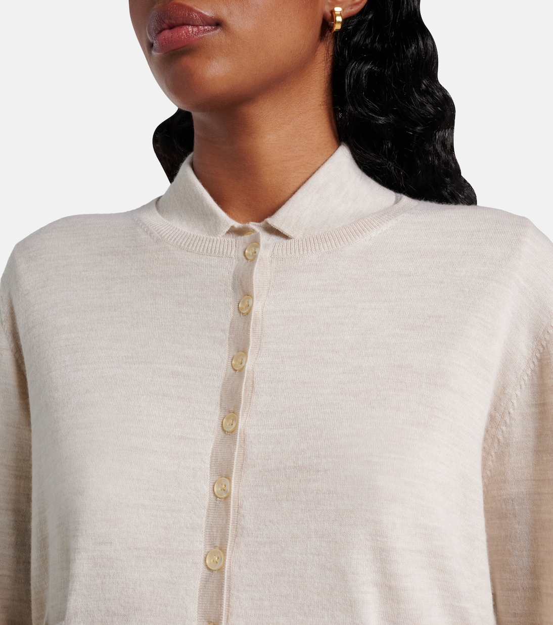 James wool cardigan | Leset