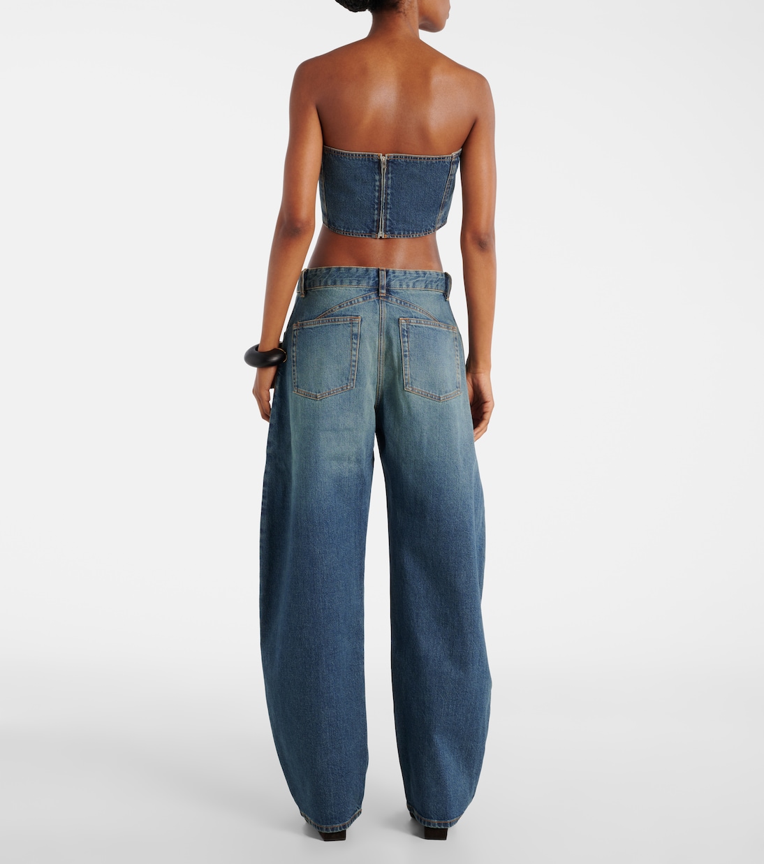 Jeans barrel a vita alta | Alaïa