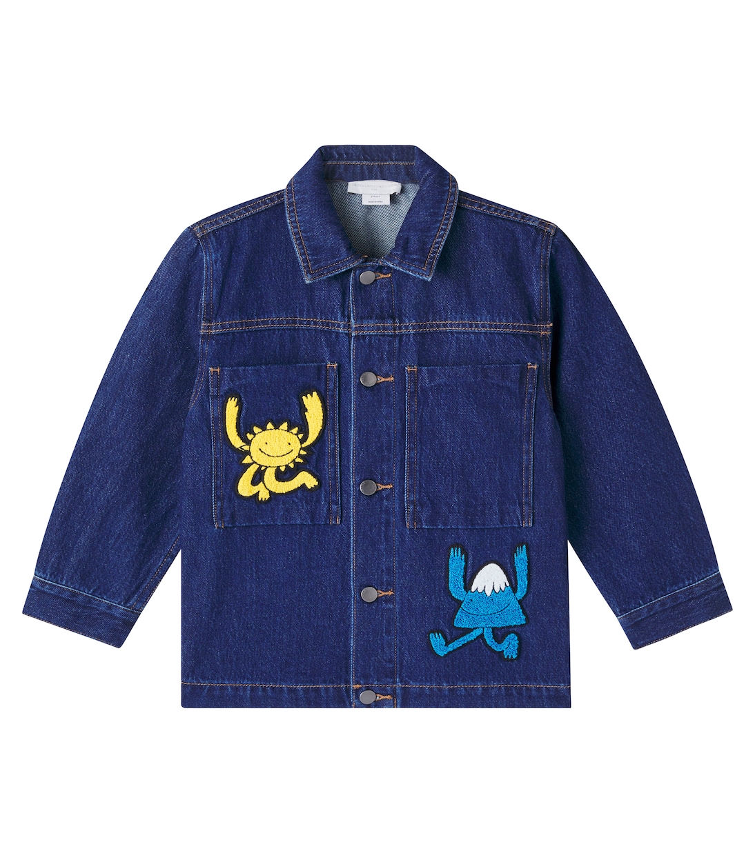 Appliqué denim jacket | Stella McCartney Kids