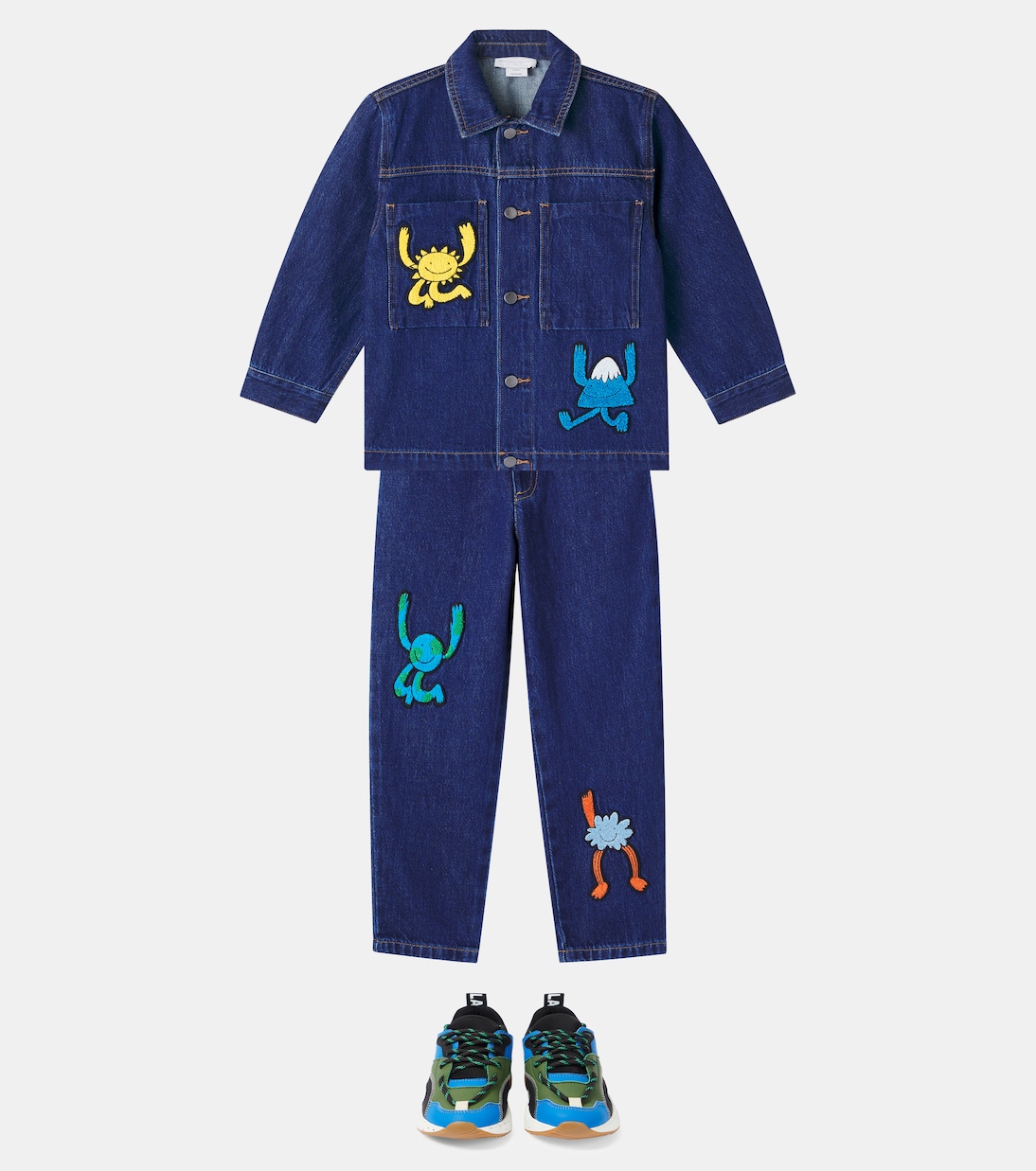 Appliqué denim jacket | Stella McCartney Kids