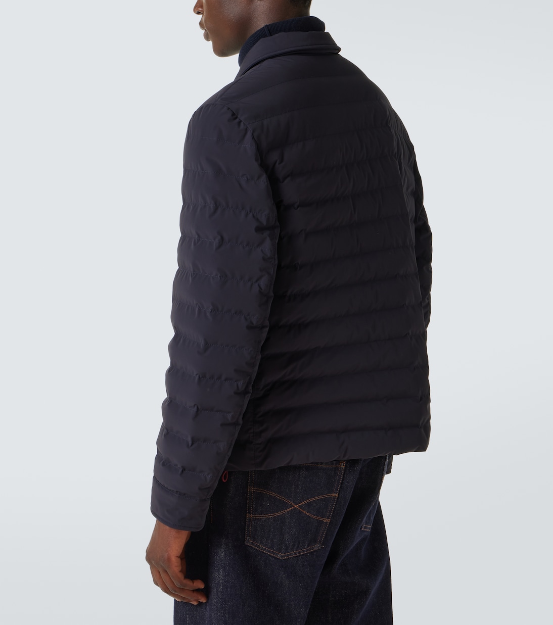 Quilted down jacket | Brunello Cucinelli