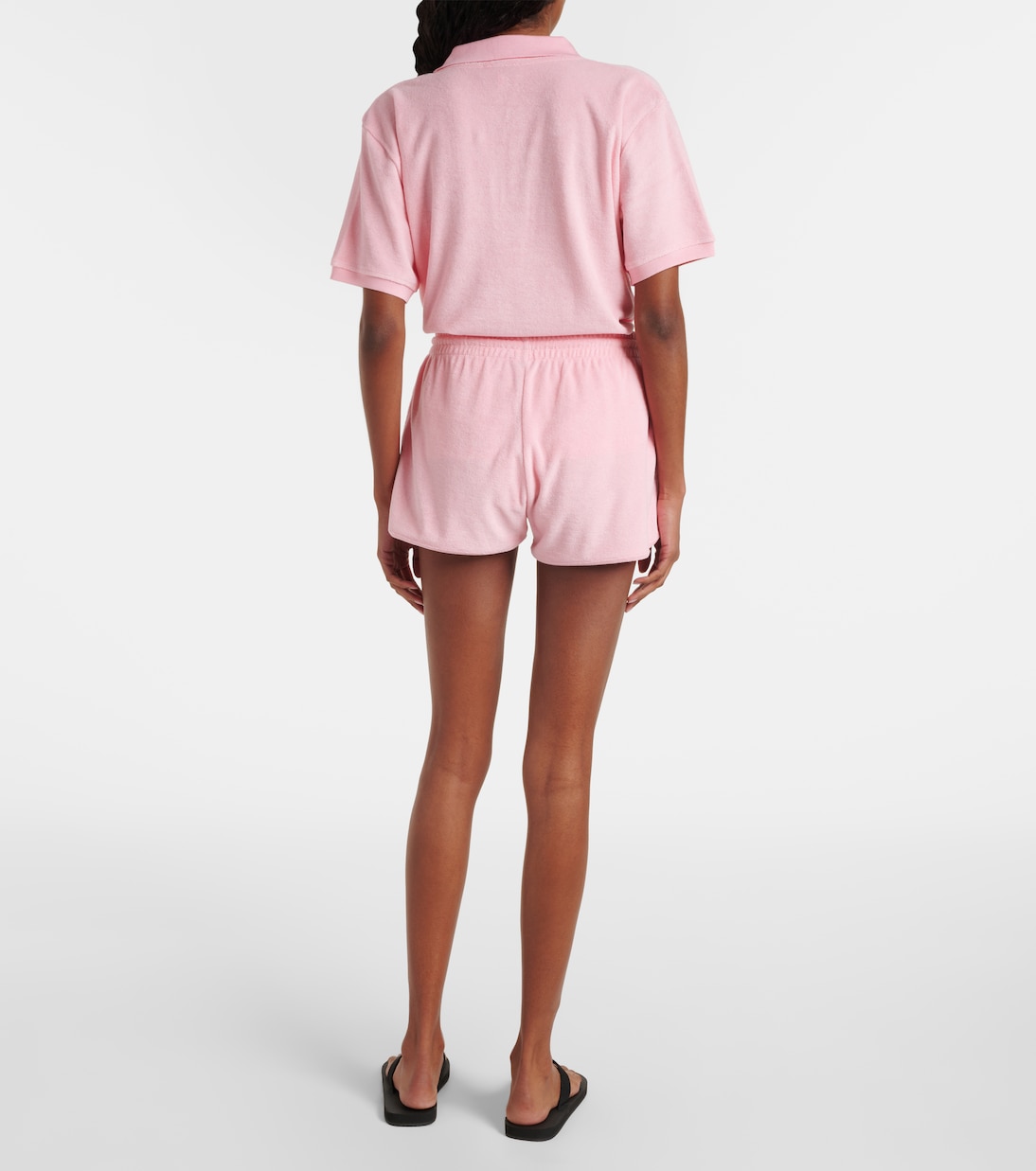 Shorts de rizo de algodón | Hunza G