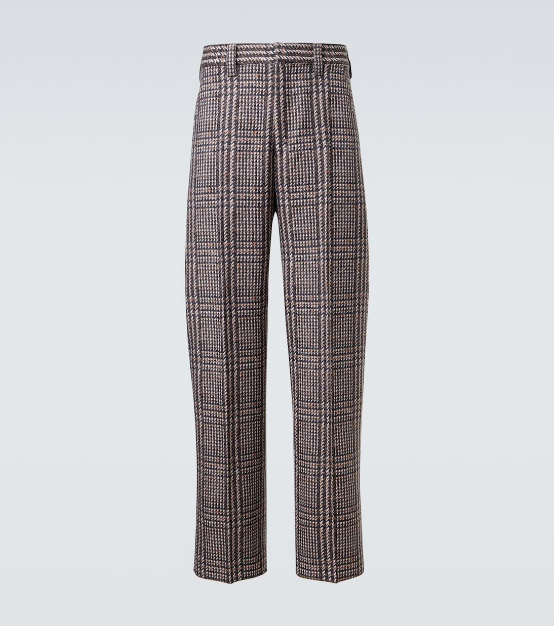 Prince of Wales check wool straight pants | Zegna
