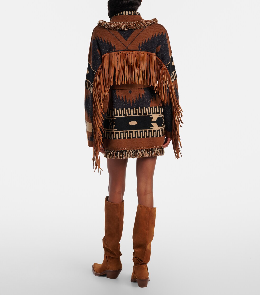 Dreamscape wool-blend cardigan | Alanui