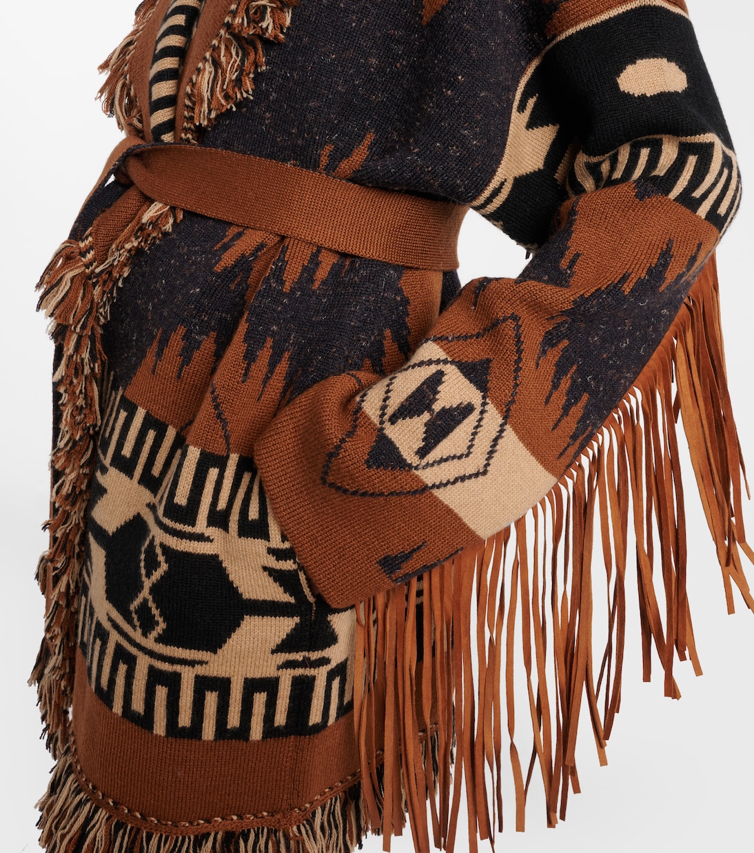 Dreamscape wool-blend cardigan | Alanui