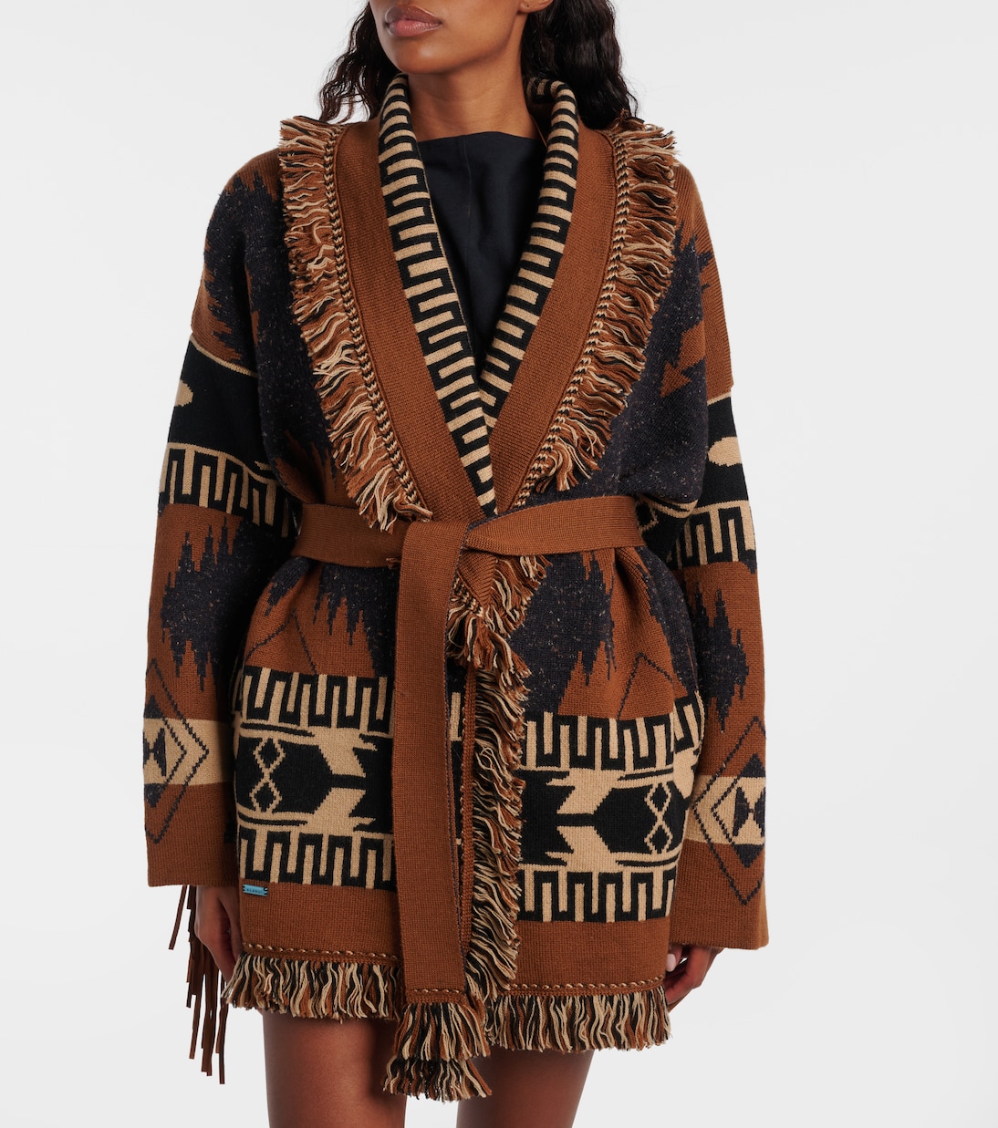 Dreamscape wool-blend cardigan | Alanui