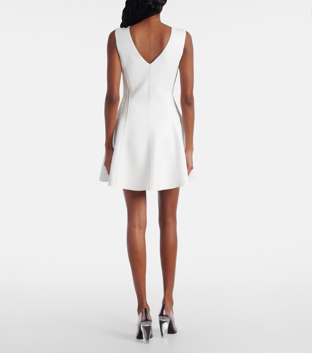 Minikleid Grace aus Lederimitat | Norma Kamali