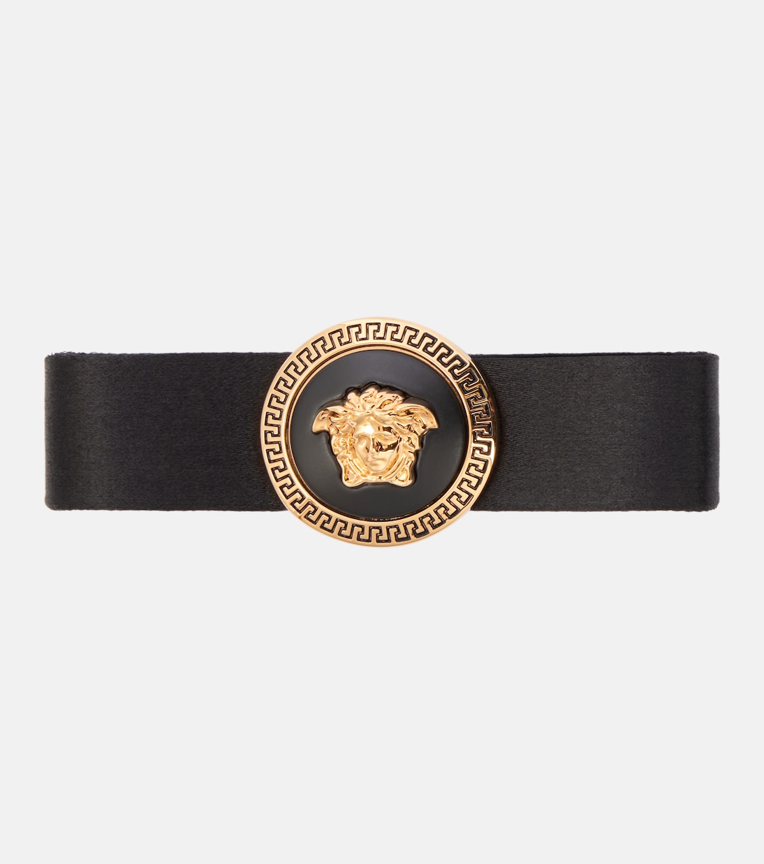Fermacapelli Biggie Medusa in raso | Versace