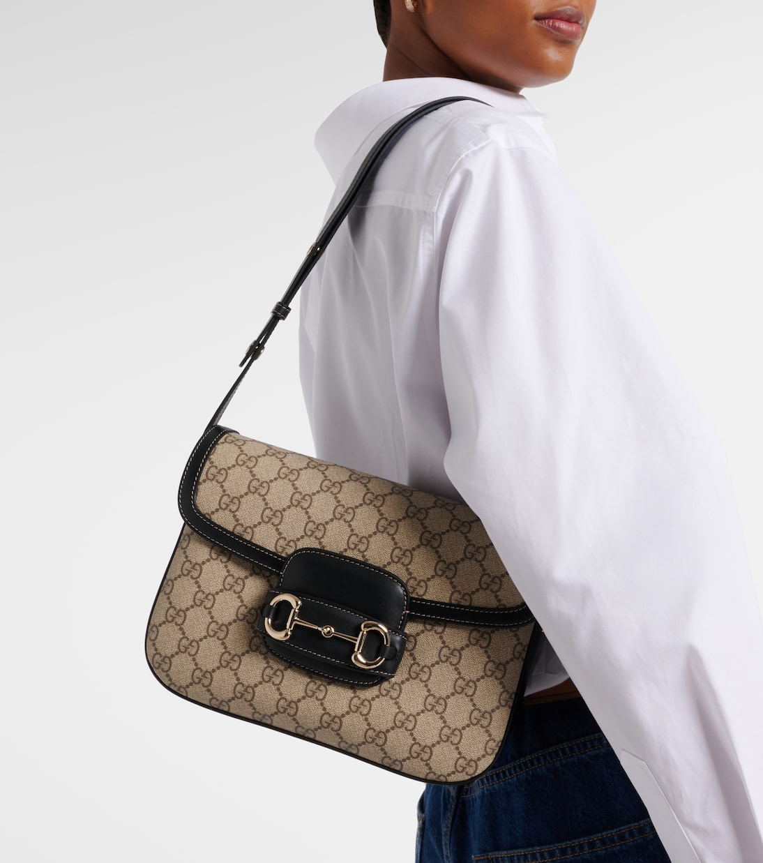 Schultertasche Horsebit 1955 Medium | Gucci