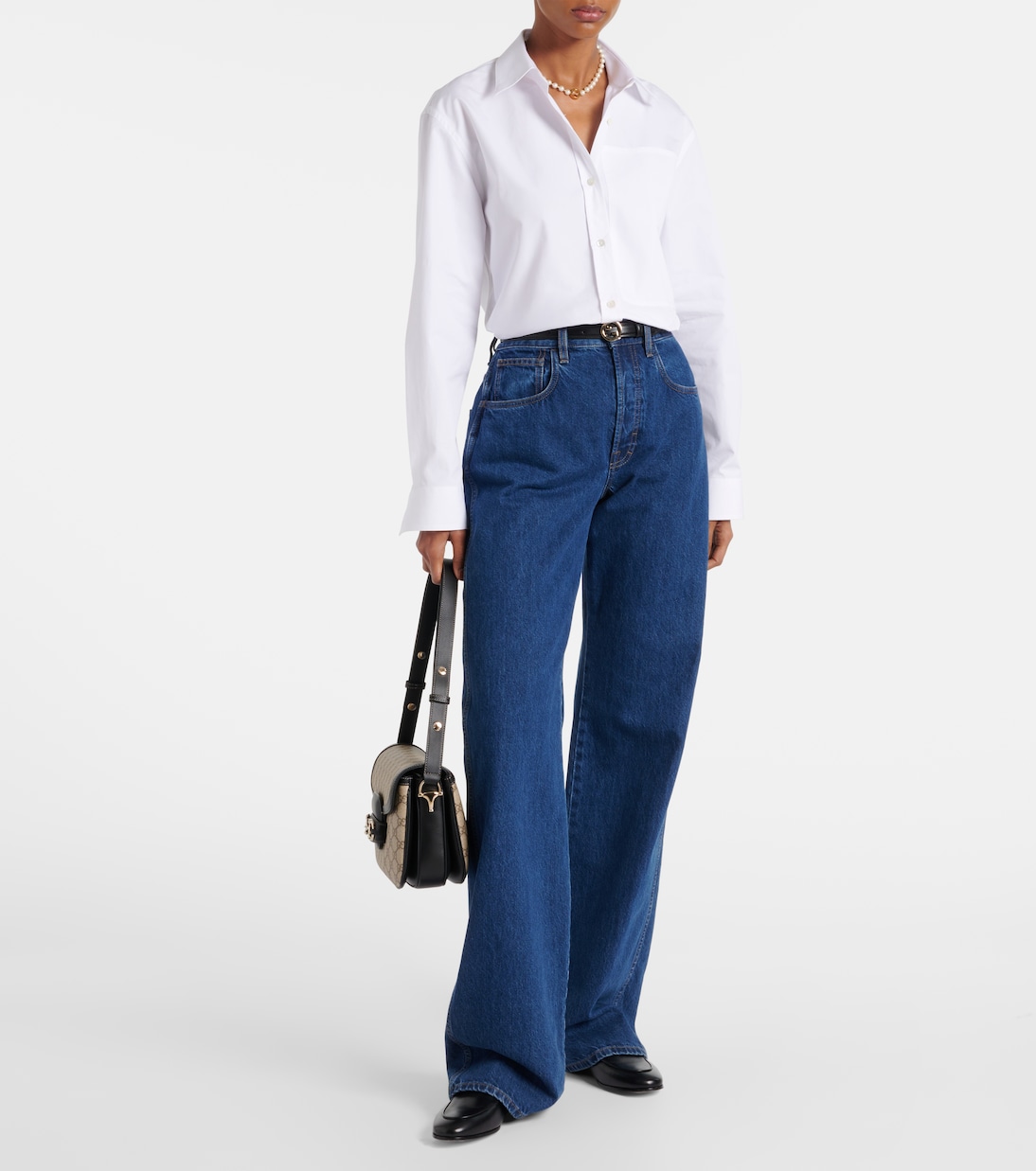 Schultertasche Horsebit 1955 Medium | Gucci