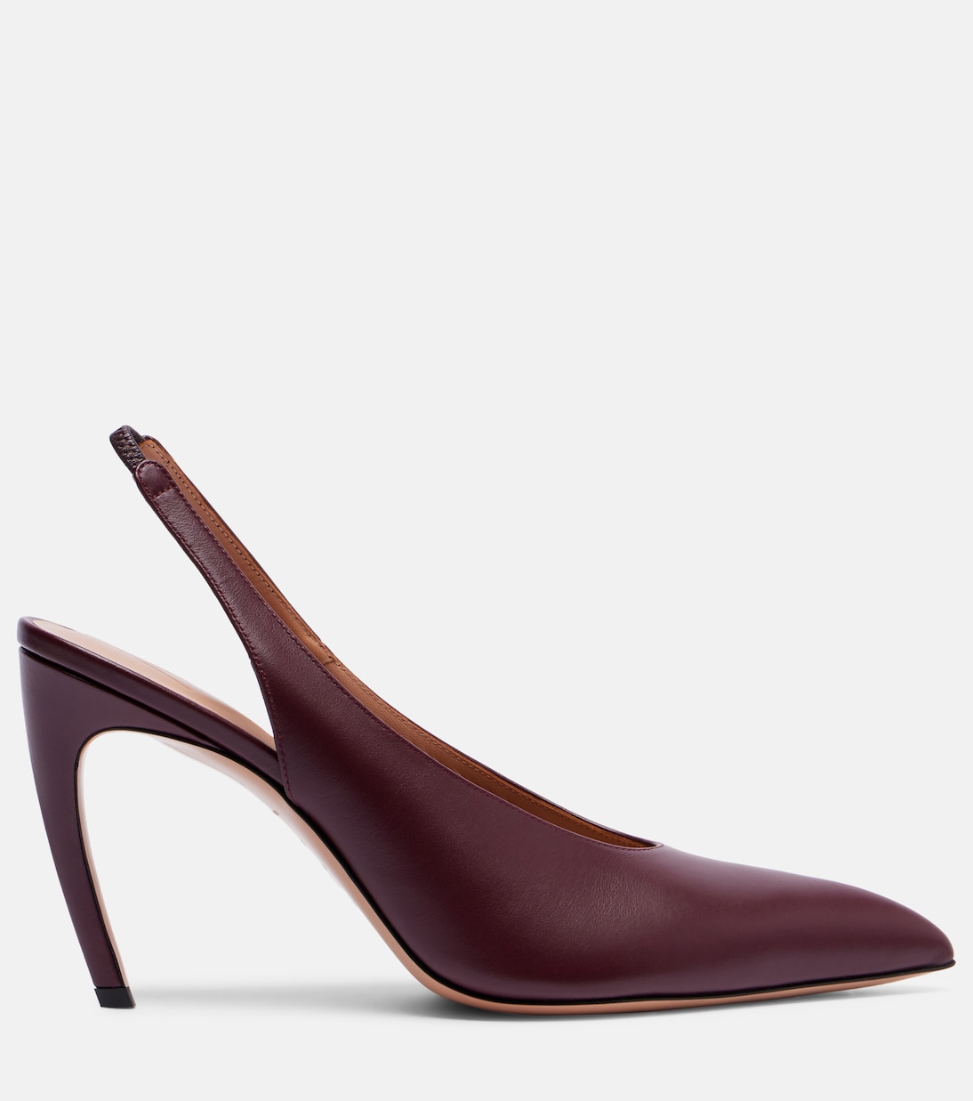 Viper 90 leather slingback pumps | The Attico