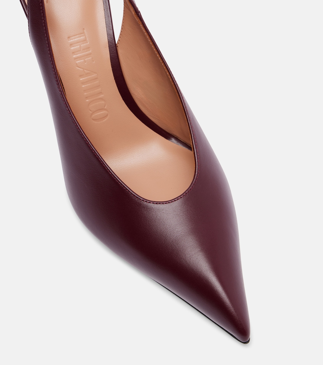 Viper 90 leather slingback pumps | The Attico