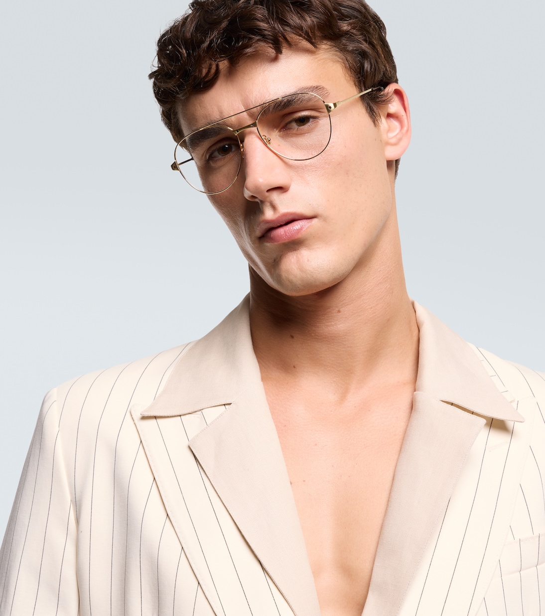 Santos De Cartier aviator glasses | Cartier Eyewear Collection