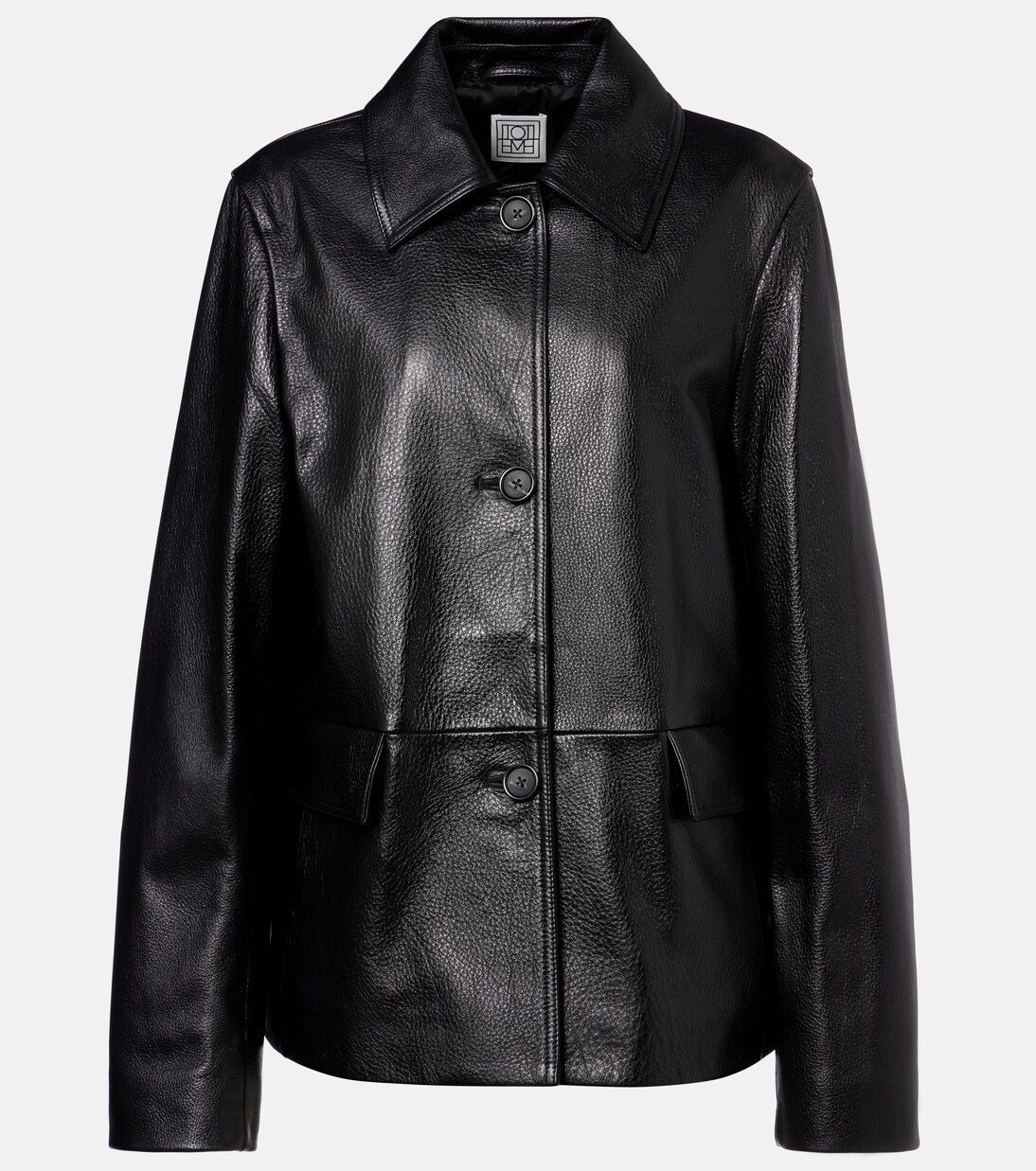 Veste en cuir | Toteme