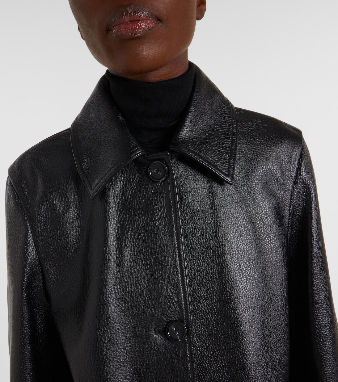 Veste en cuir | Toteme