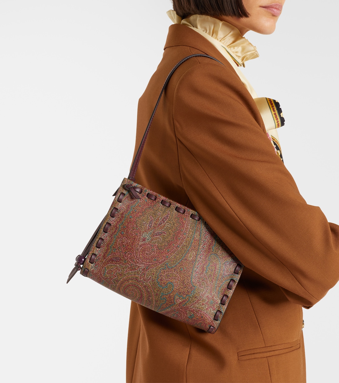 Arnica Small coated canvas pouch | Etro