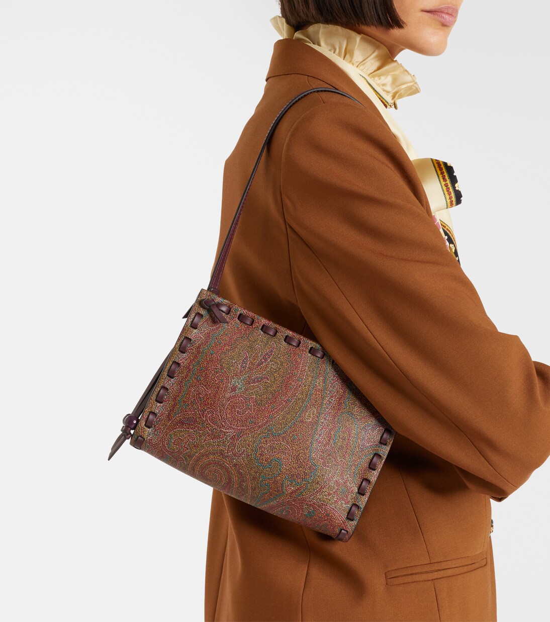Arnica Small coated canvas pouch | Etro
