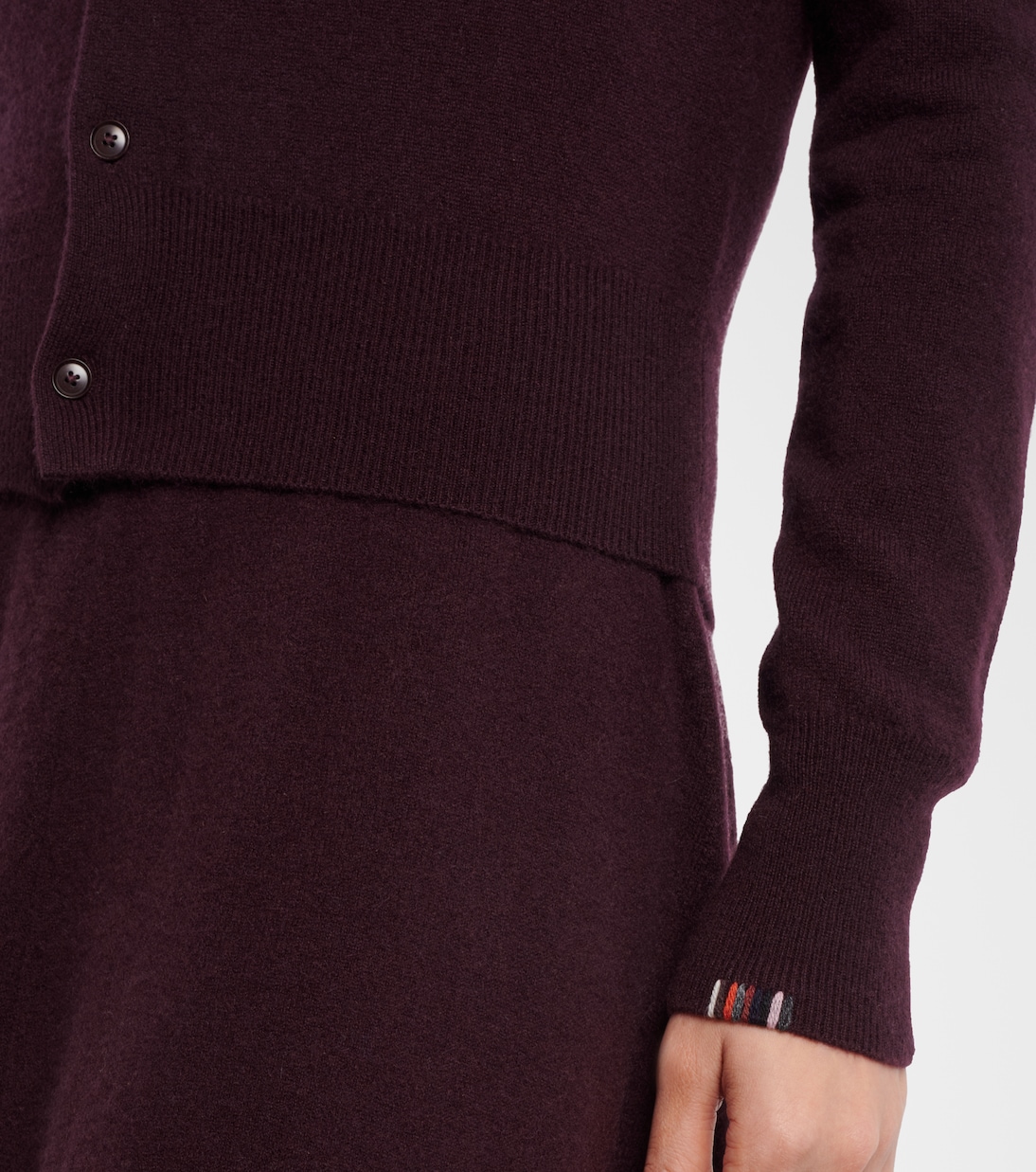 Blouson cashmere cardigan | Extreme Cashmere