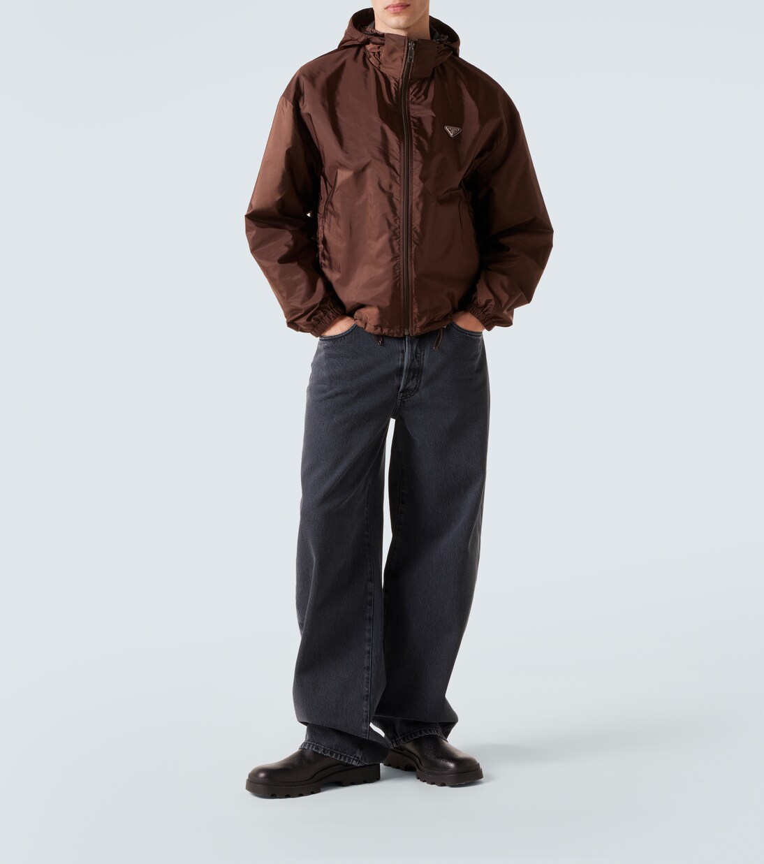Reversible hooded Re-Nylon jacket | Prada