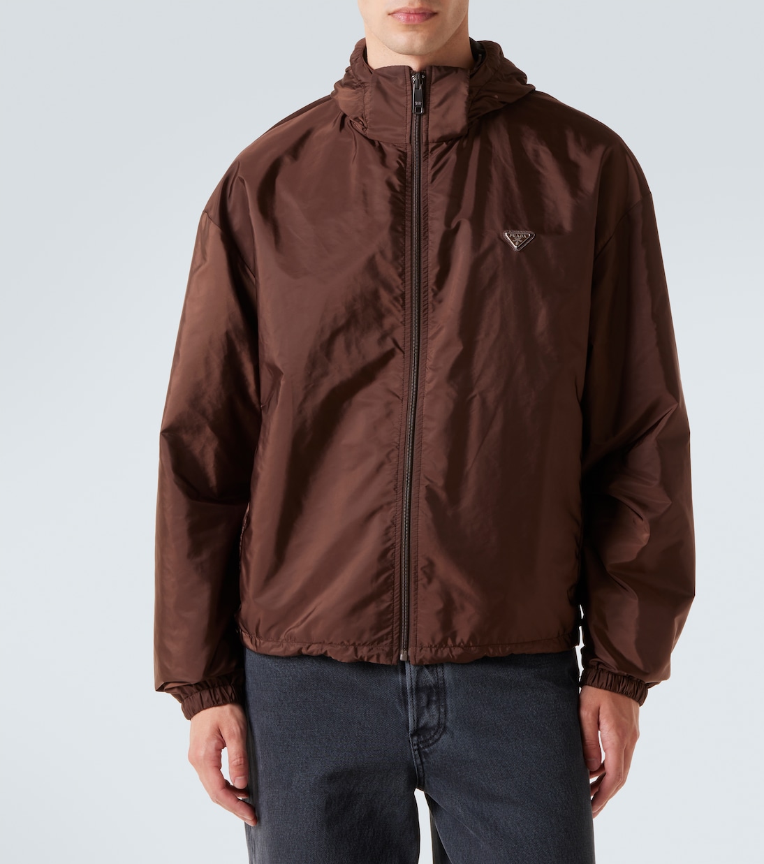 Reversible hooded Re-Nylon jacket | Prada