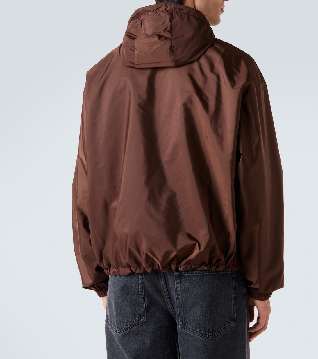 Reversible hooded Re-Nylon jacket | Prada