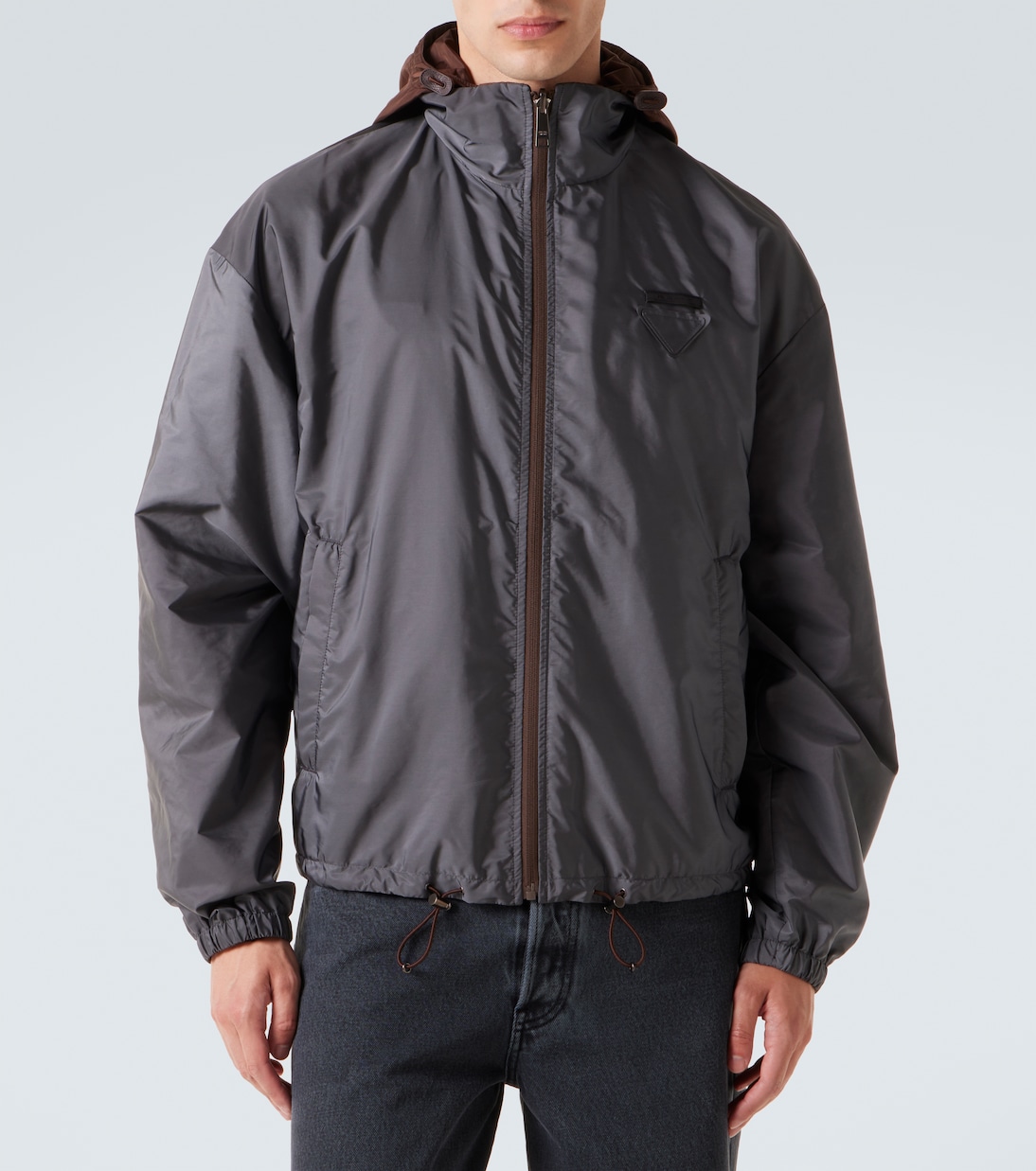 Reversible hooded Re-Nylon jacket | Prada