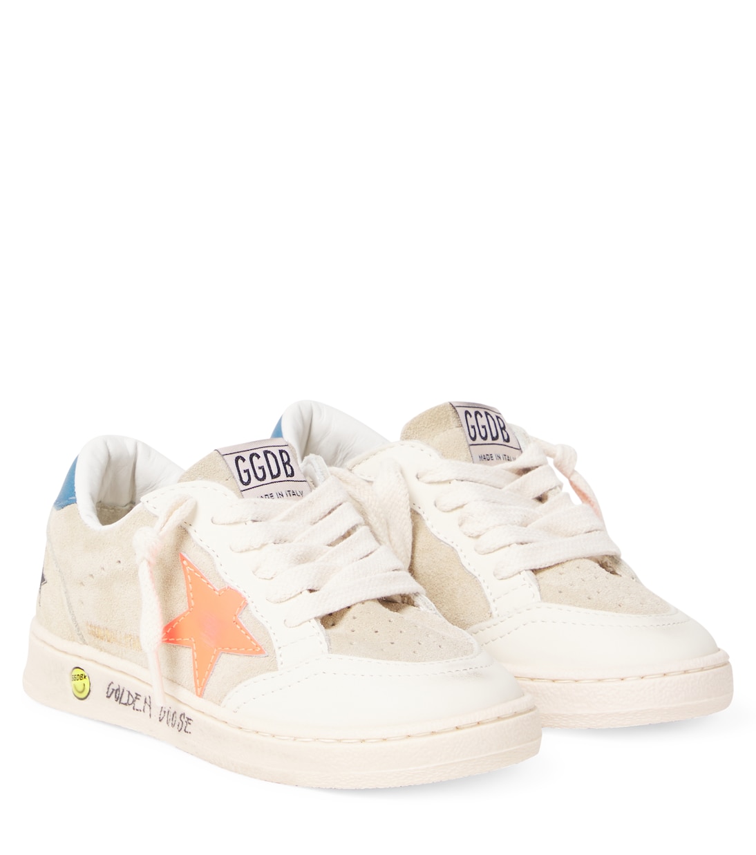 Ball Star suede sneakers | Golden Goose Kids