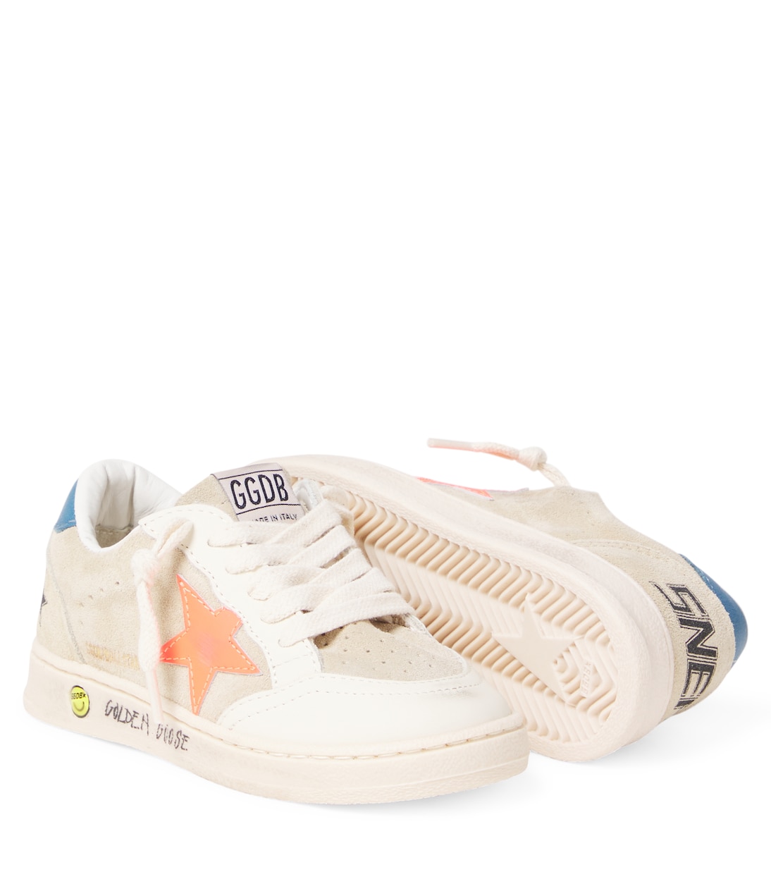 Ball Star suede sneakers | Golden Goose Kids