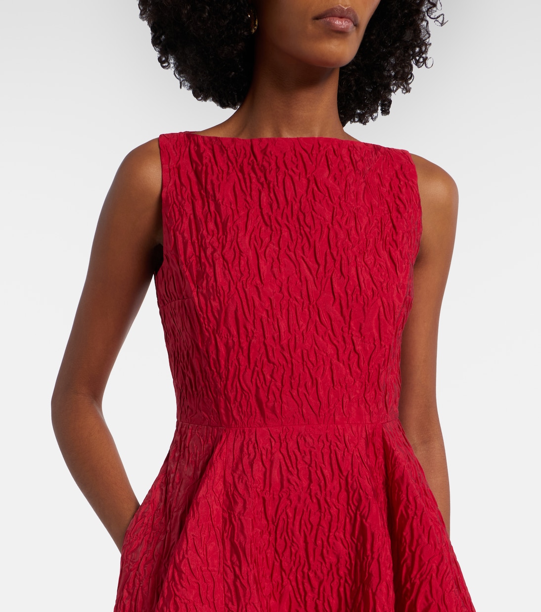 Midikleid Tera aus Cloqué | Roksanda